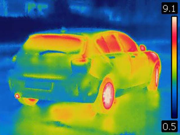 Nano ceramic coating withstanding heat on car bonnet