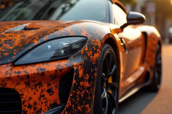 Car vinyl wrap preserving paint for higher resale value