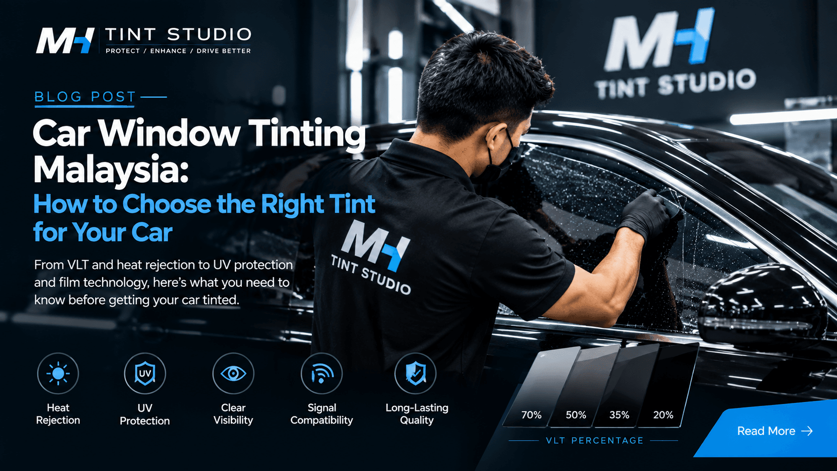 Car Window Tinting Malaysia: How to Choose the Right Tint for Your Car