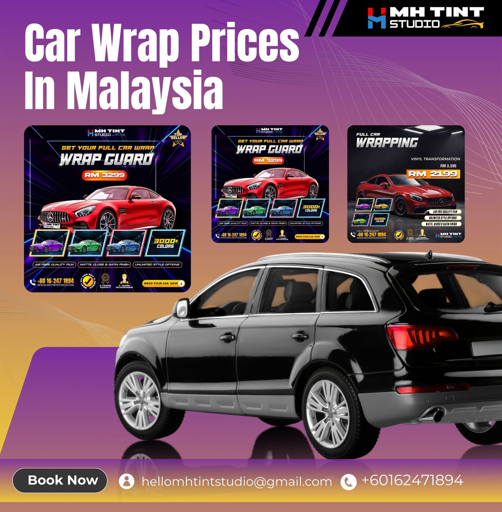 Car Wrap Prices in Malaysia