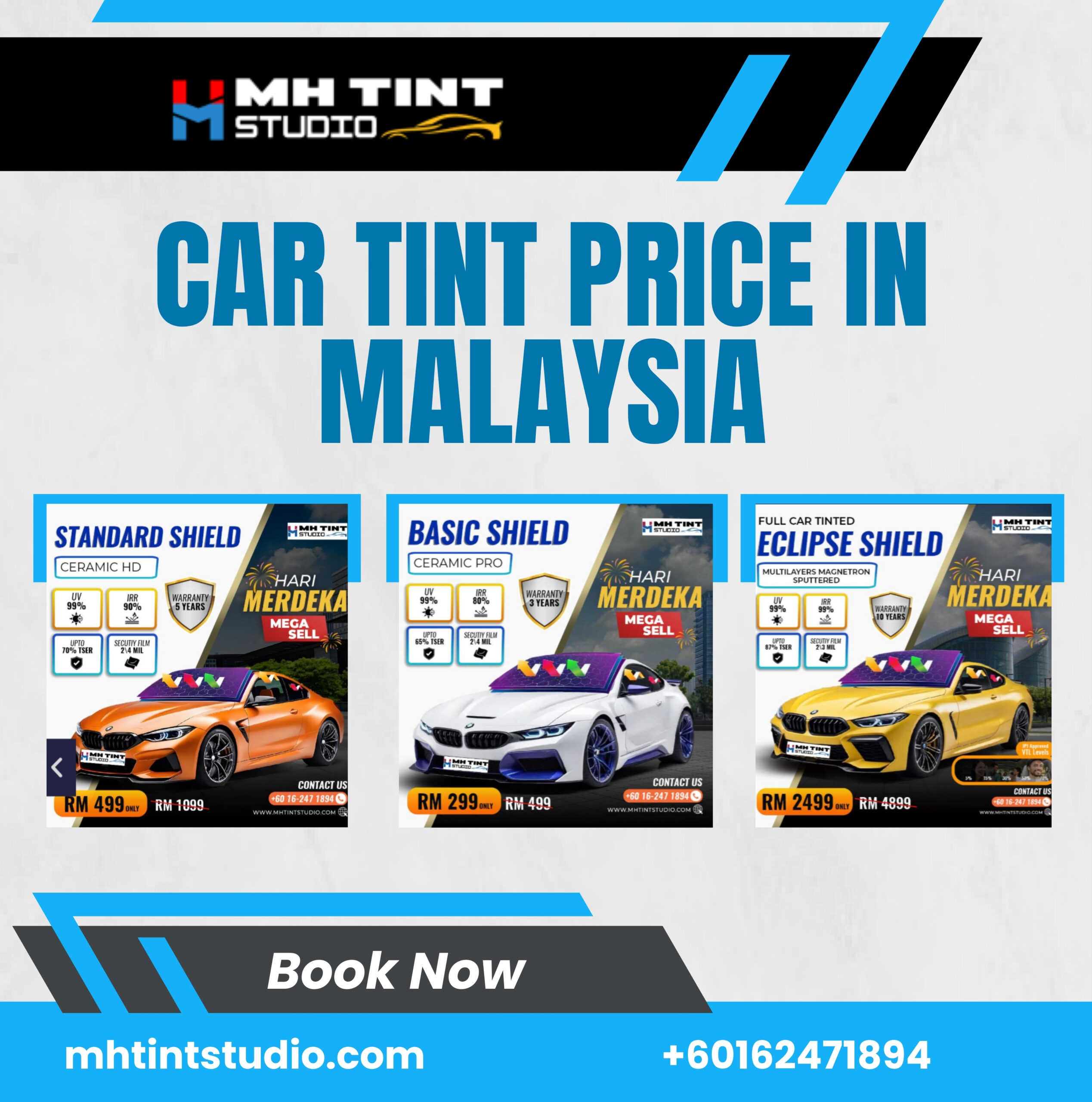 Car tint price