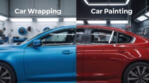 Car Wrapping vs. Car Painting