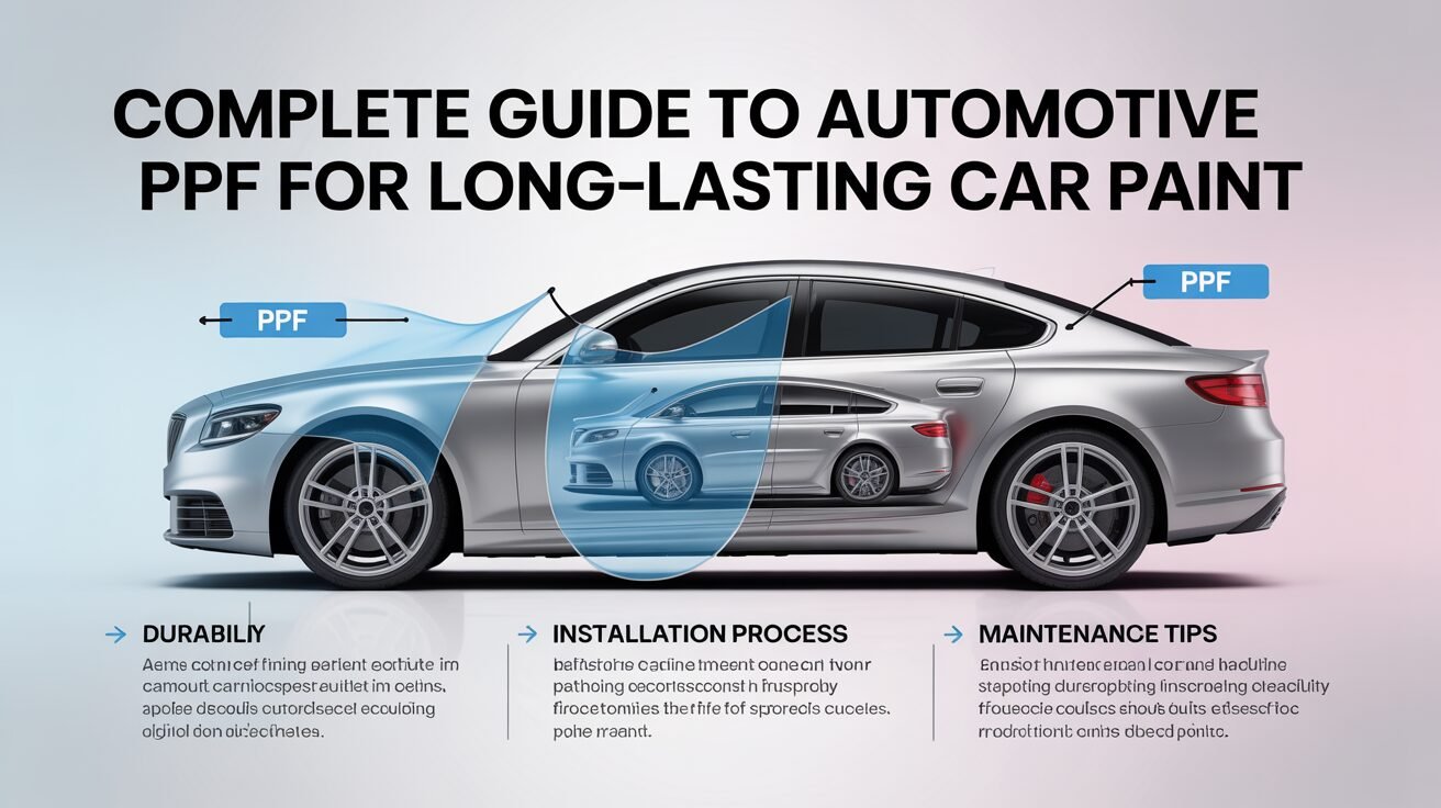 Complete Guide to Automotive PPF for Long-Lasting Car Paint