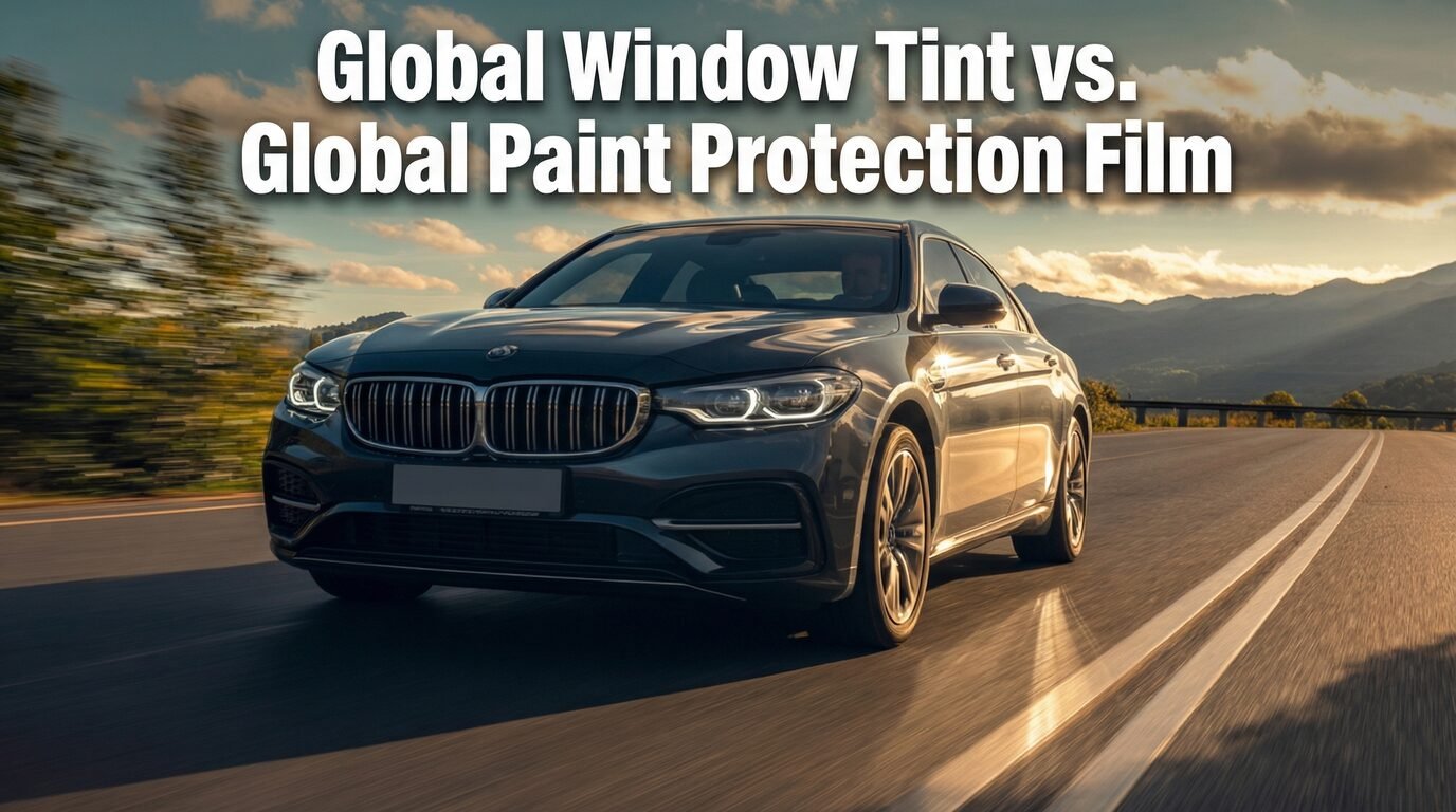 Global Window Tint vs. Global Paint Protection Film