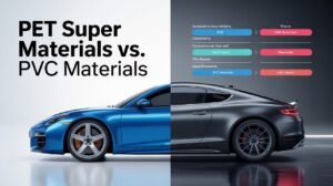 PET Super Materials vs. PVC Materials in Car Wrapping: An In-Depth Comparison 6 PET Super Materials vs. PVC Materials in Car Wrapping