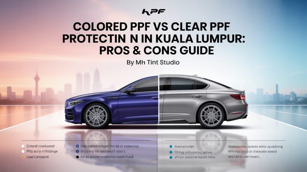 Colored PPF vs Clear PPF in Kuala Lumpur: Pros & Cons Guide 14 https://mhtintstudio.com/colored-ppf-vs-clear-ppf-in-kuala-lumpur
