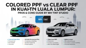 Colored PPF vs Clear PPF in Kuala Lumpur: Pros & Cons Guide 2 Colored PPF vs Clear PPF in Kuala Lumpur